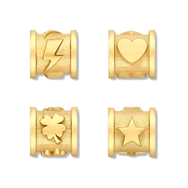 Minitials - Benji armband - klaver