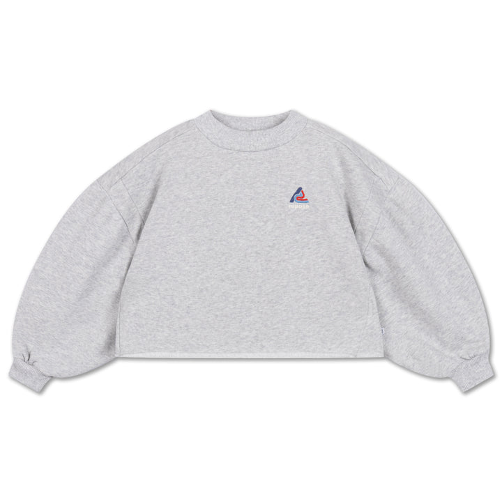 crop heart sweater