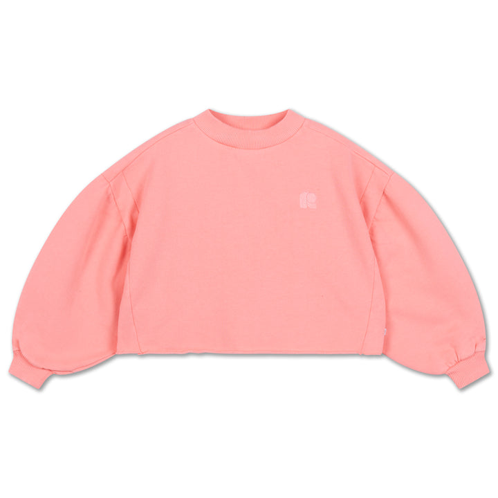 crop heart sweater
