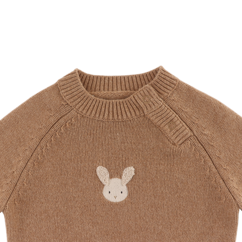 Sibbe Merino Wool Sweater | Fluffy Bunny