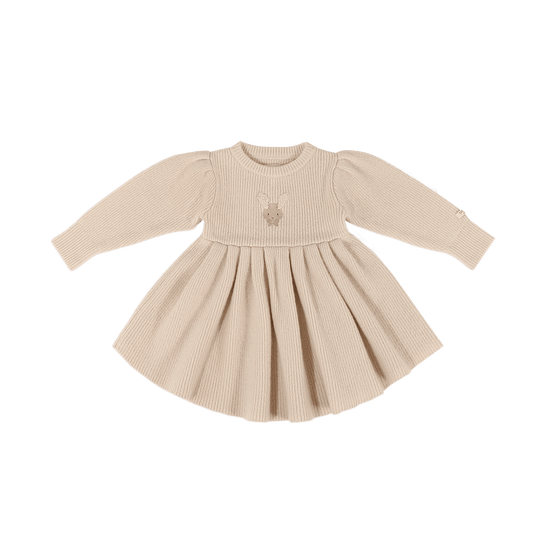 Vikkie Merino Wool Dress | Fluffy Bunny
