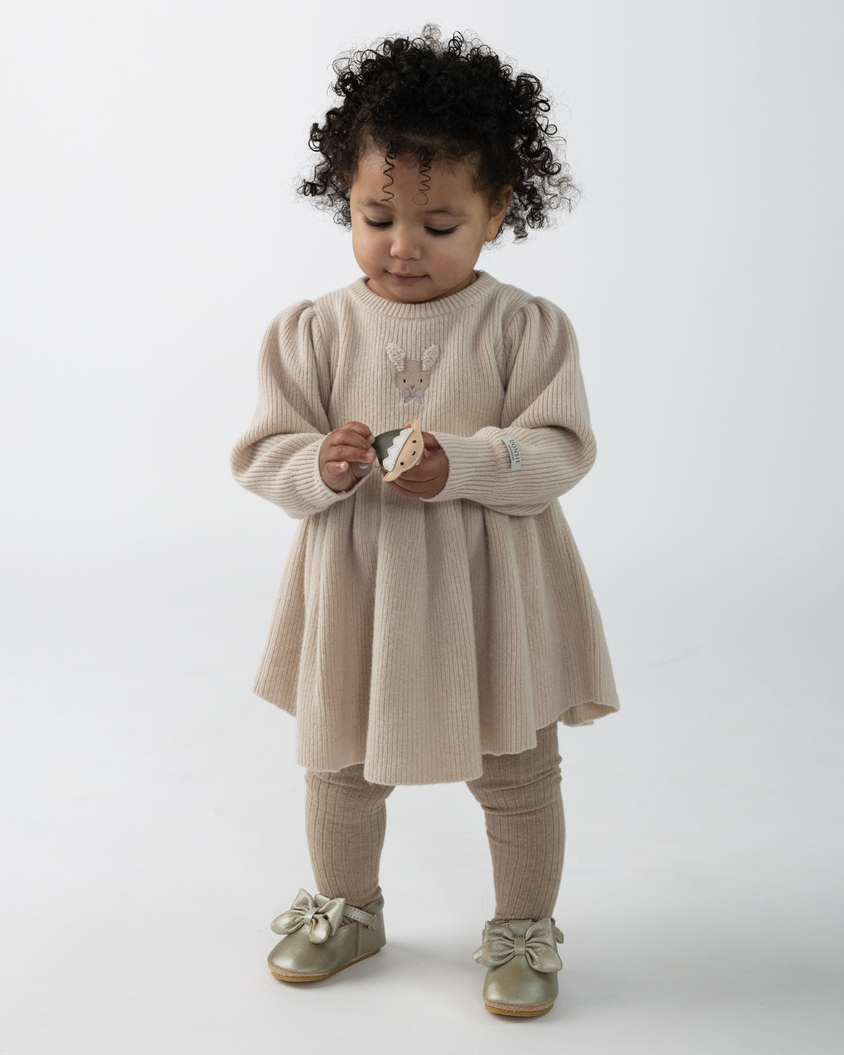Vikkie Merino Wool Dress | Fluffy Bunny