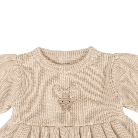 Vikkie Merino Wool Dress | Fluffy Bunny