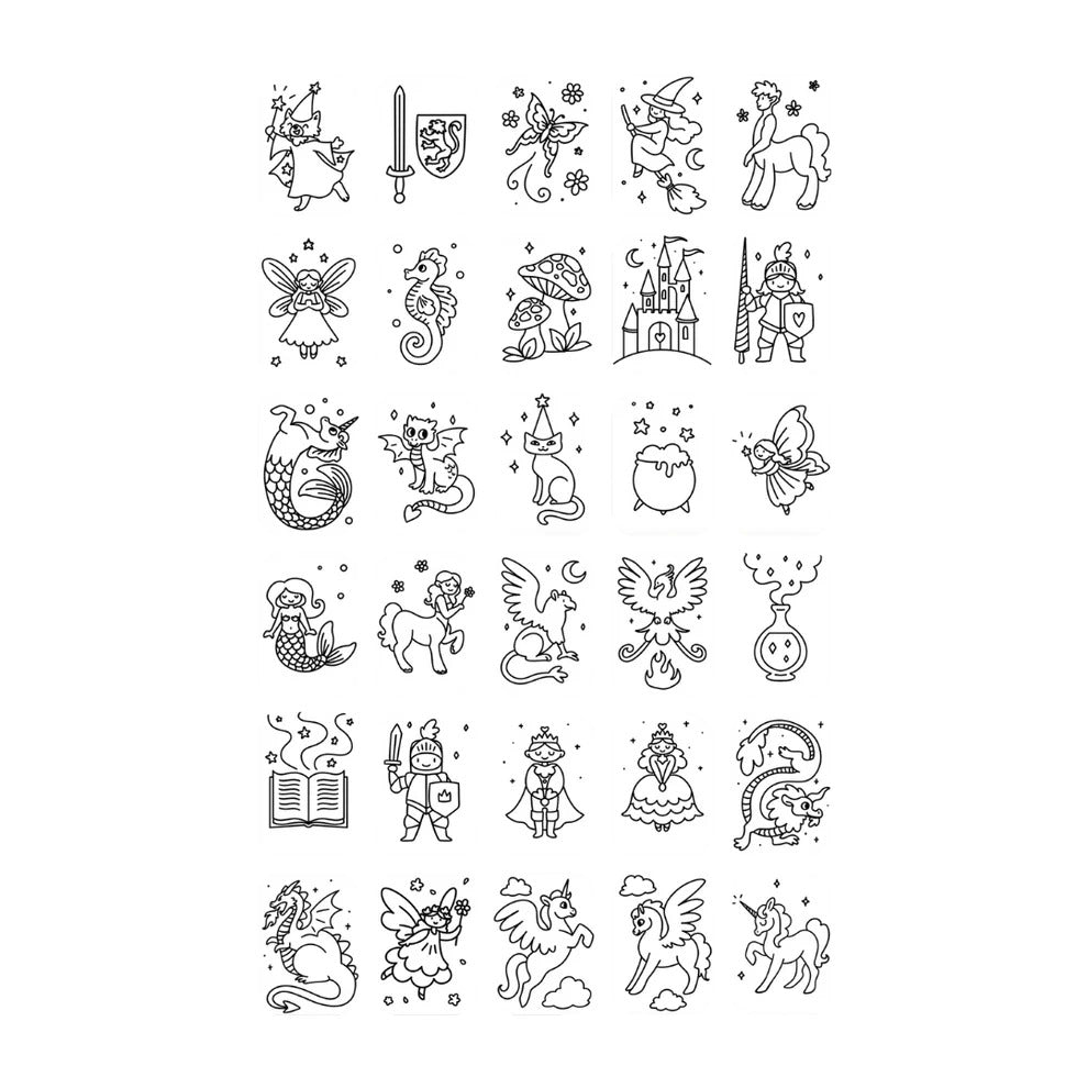 Refil Draw - One upon a time en Animals