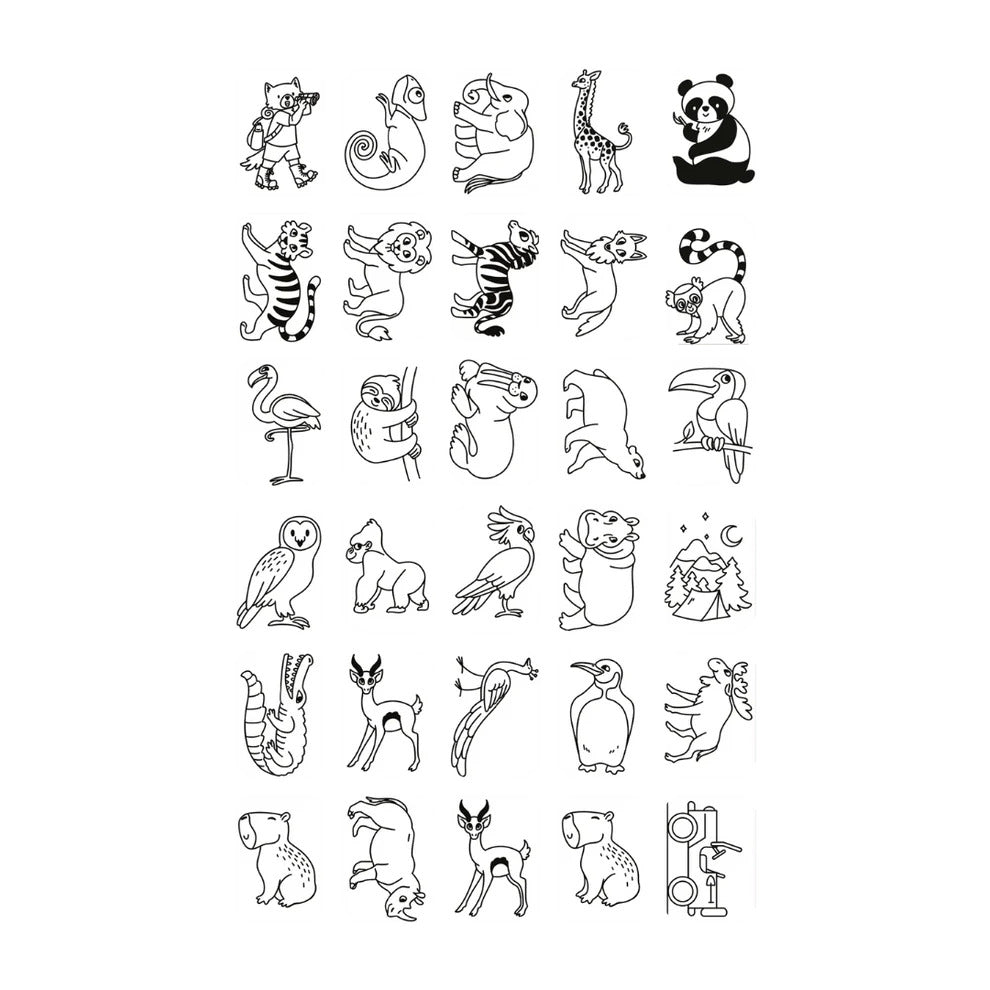 Refil Draw - One upon a time en Animals