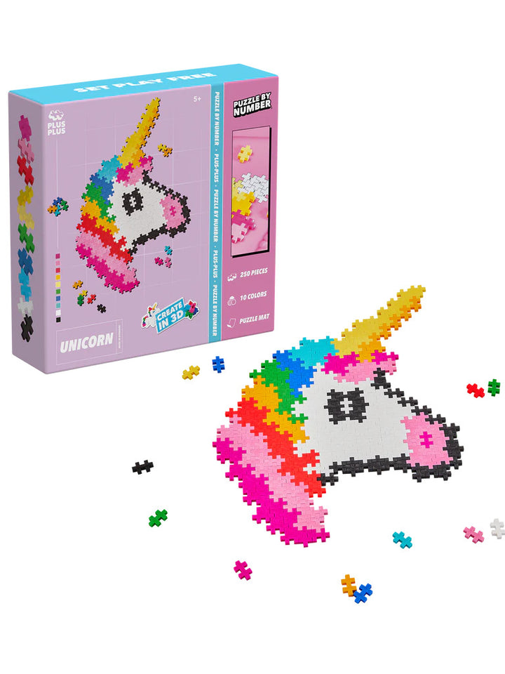 Puzzle by Number eenhoorn