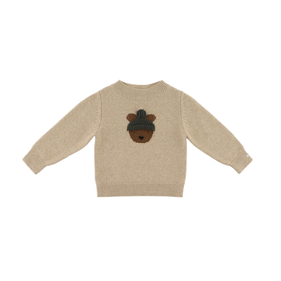 Denn Merino Wool Sweater | Bear