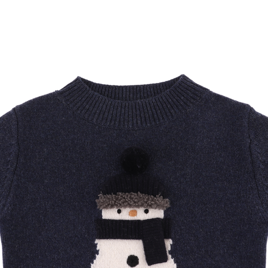 Denn Merino Wool Sweater | Snowman