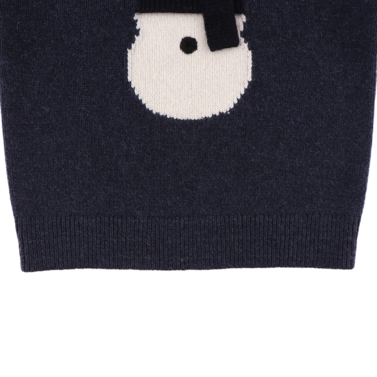 Denn Merino Wool Sweater | Snowman
