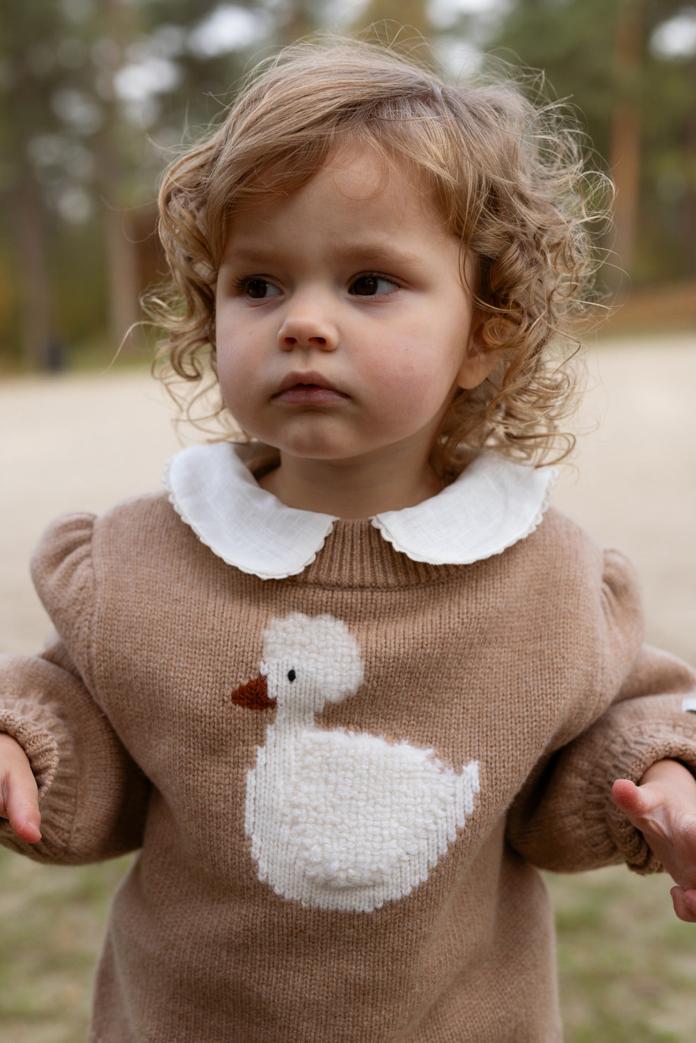 Denna Merino Wool Sweater | Duck
