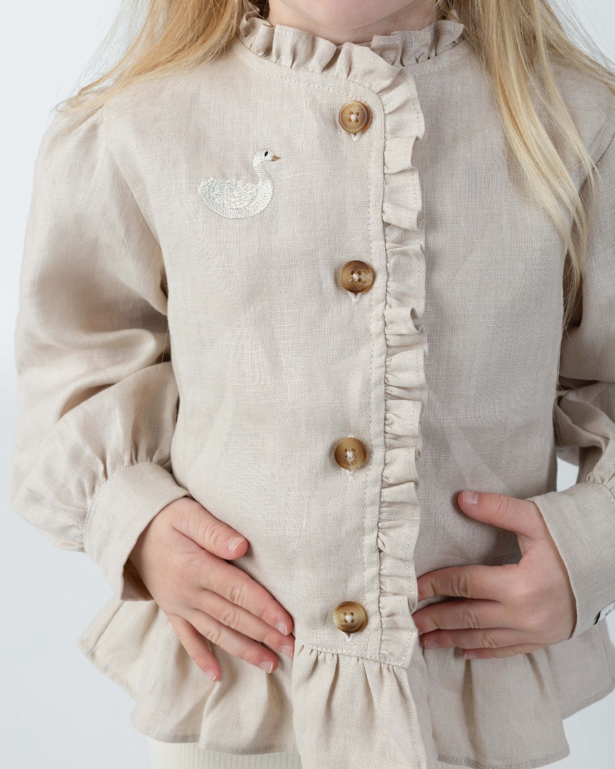 Siles Blouse | Swan