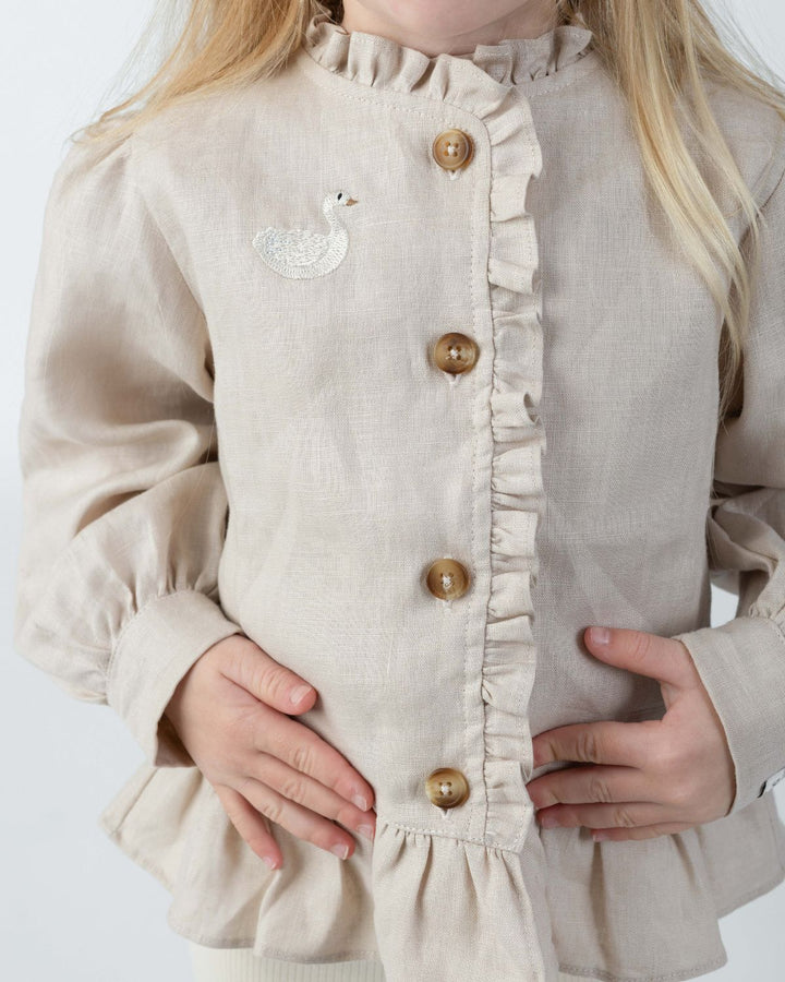 Siles Blouse | Swan