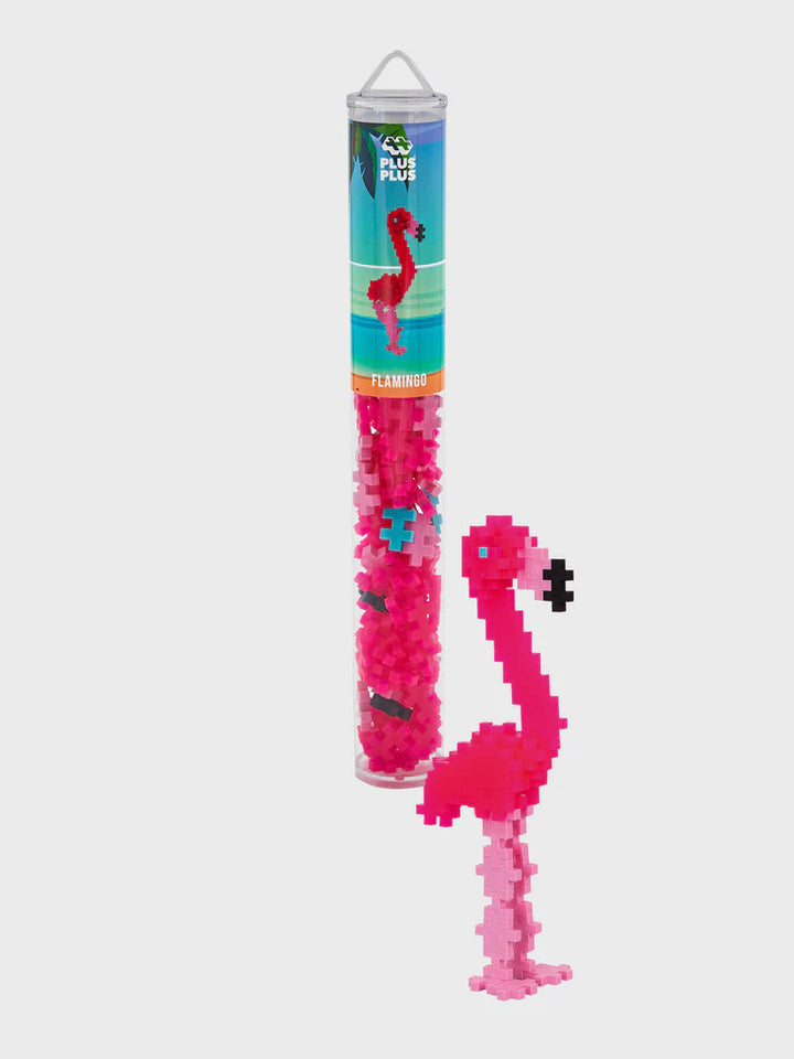 Plus-Plus Flamingo tube
