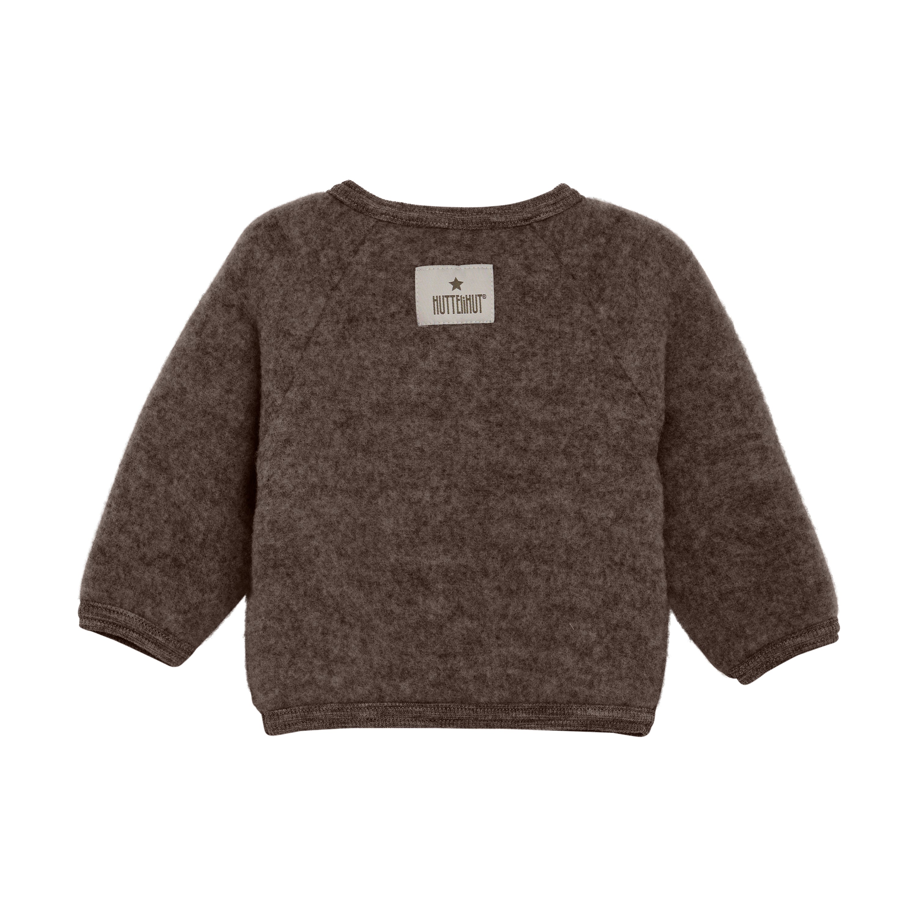 Jasje wol fleece met knoopjes