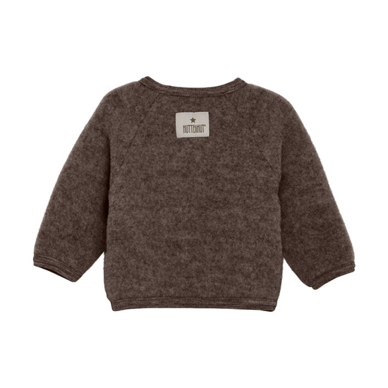 Jasje wol fleece met knoopjes