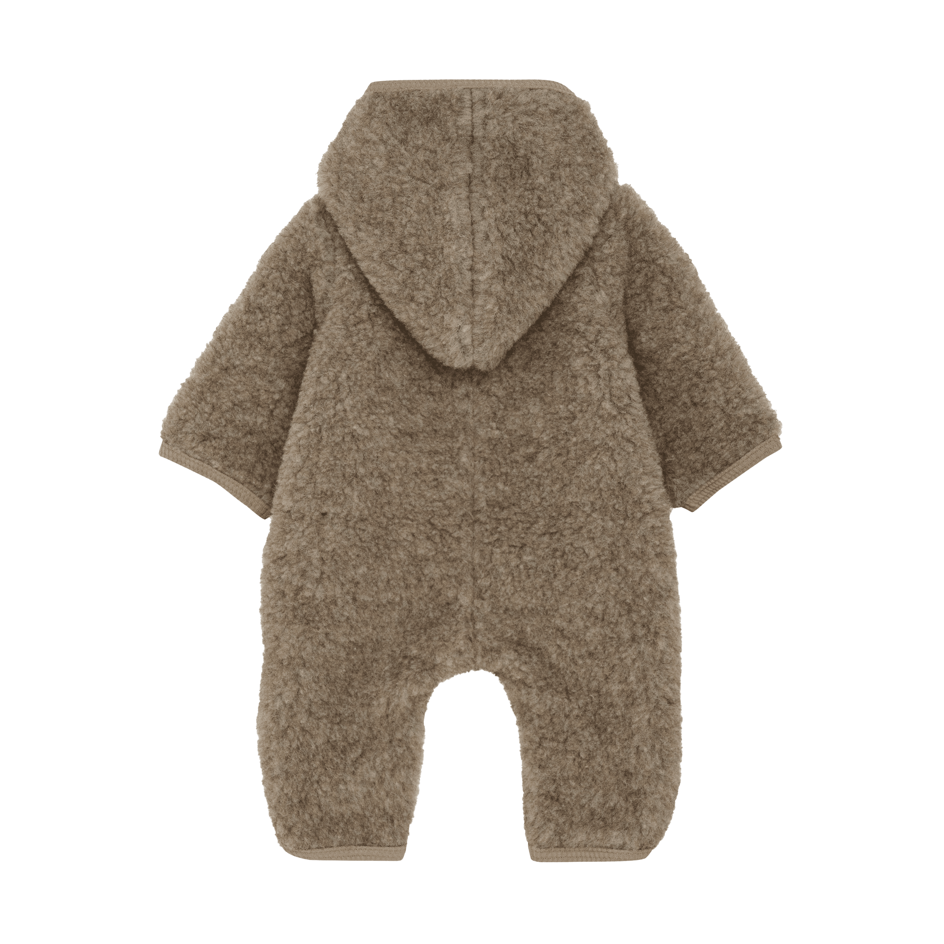 Pram Suit Wool Teddy w. Lin.