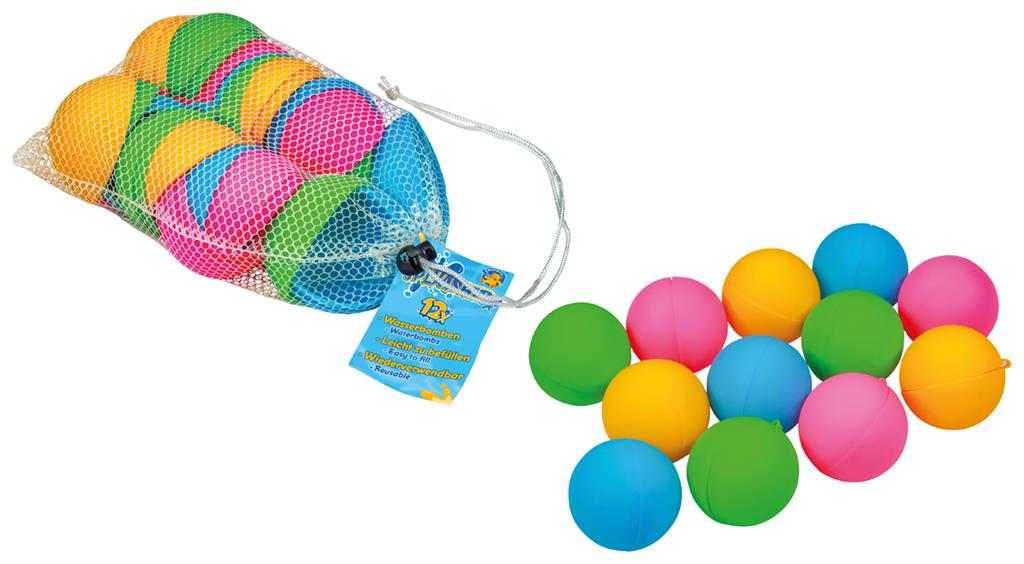 Herbruikbare waterballonnen 6 st.