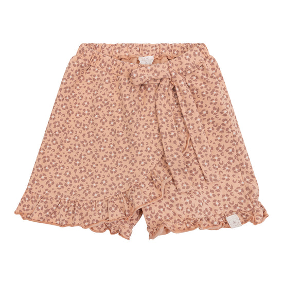 Navy Natural - Faye Skirt leopard flower