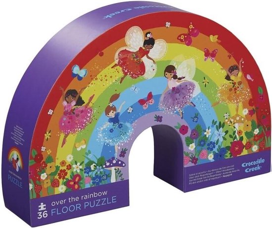 Shaped box puzzle - Over de regenboog 36 st.