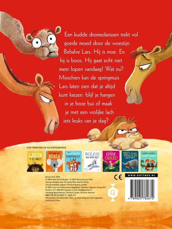 Lars de dwarse dromedaris (karton)