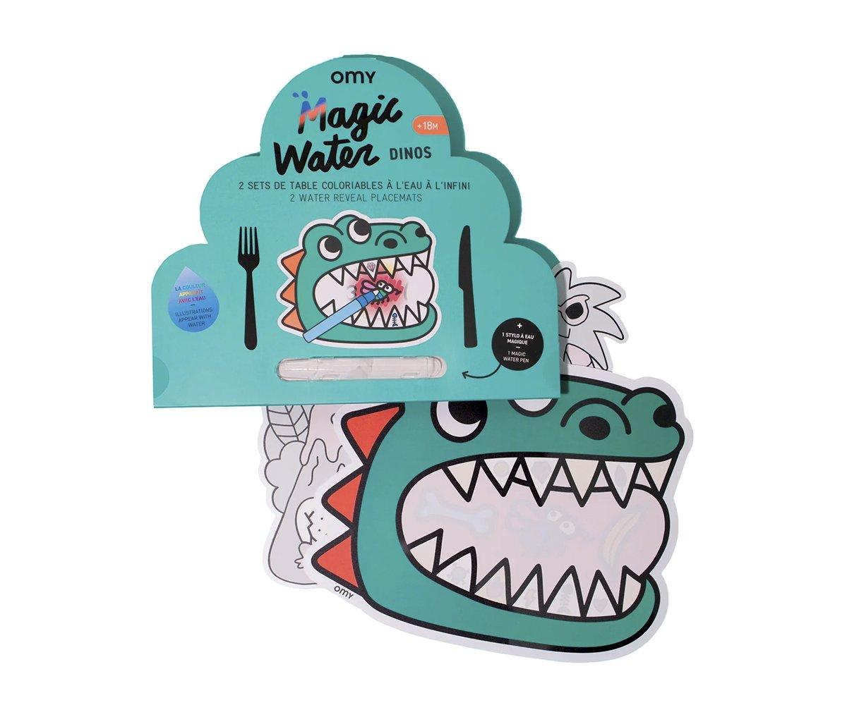 Magic water placemat - Dino