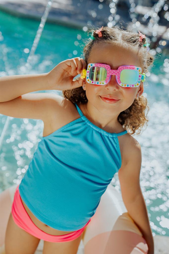 Bling2o Swim Mask - Pretty girl poppy
