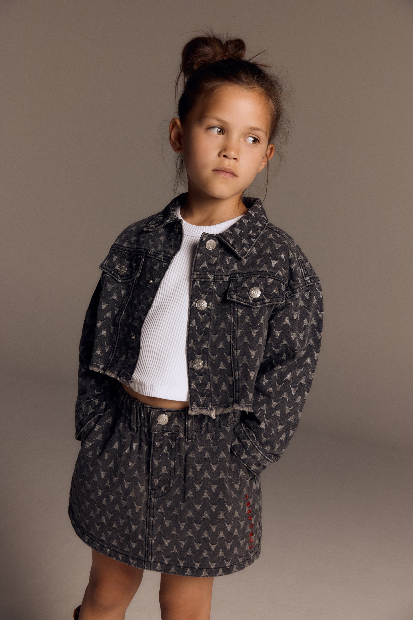 BULL CROPPED DENIM JACKET