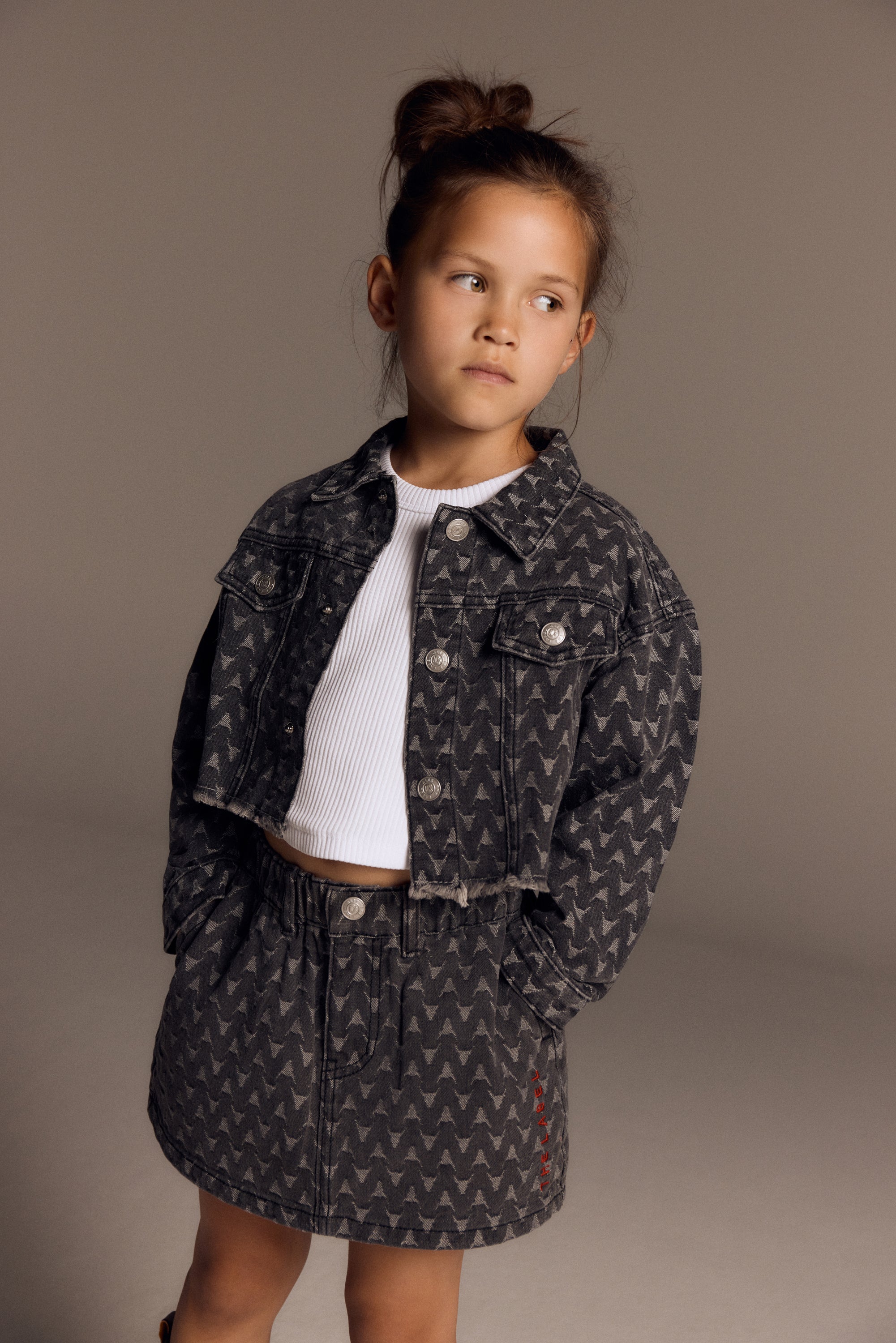 BULL CROPPED DENIM JACKET