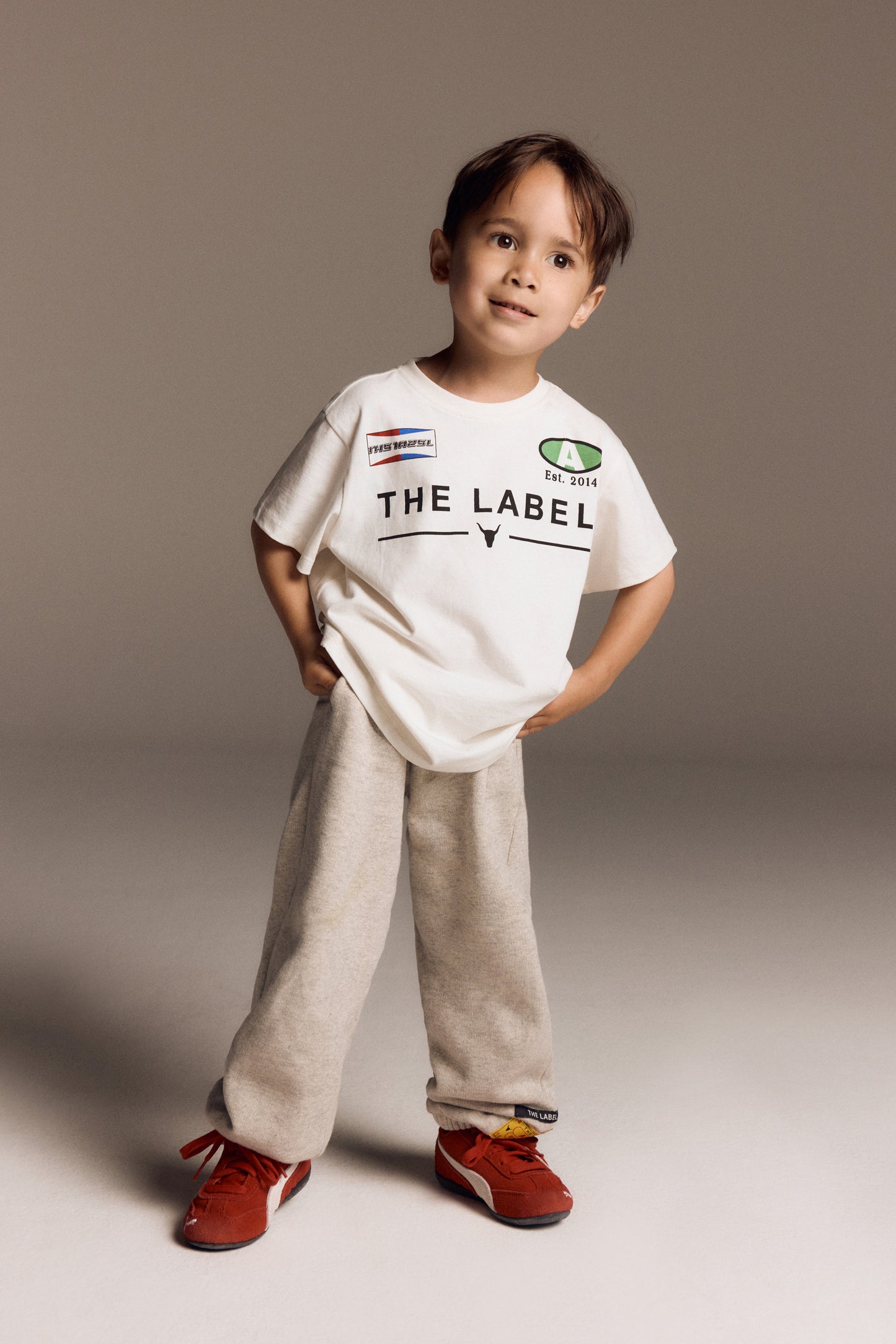 KIDS KNITTED SPORTS ARTWORK T-SHIRT