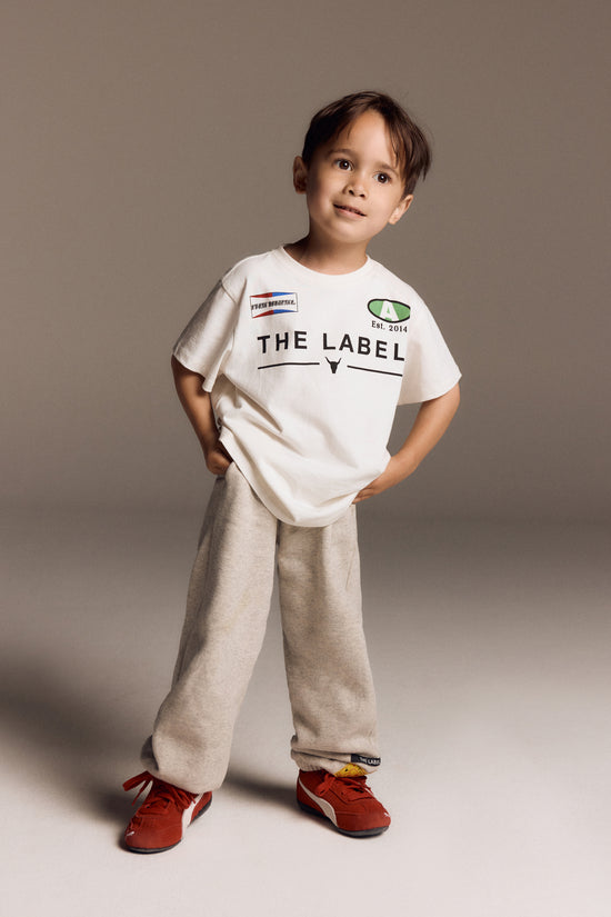 KIDS KNITTED SPORTS ARTWORK T-SHIRT