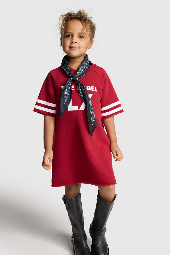 KIDS KNITTED SPORTY SWEAT DRESS