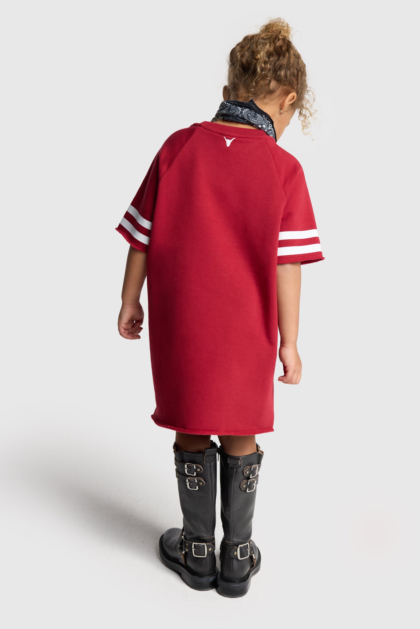 KIDS KNITTED SPORTY SWEAT DRESS