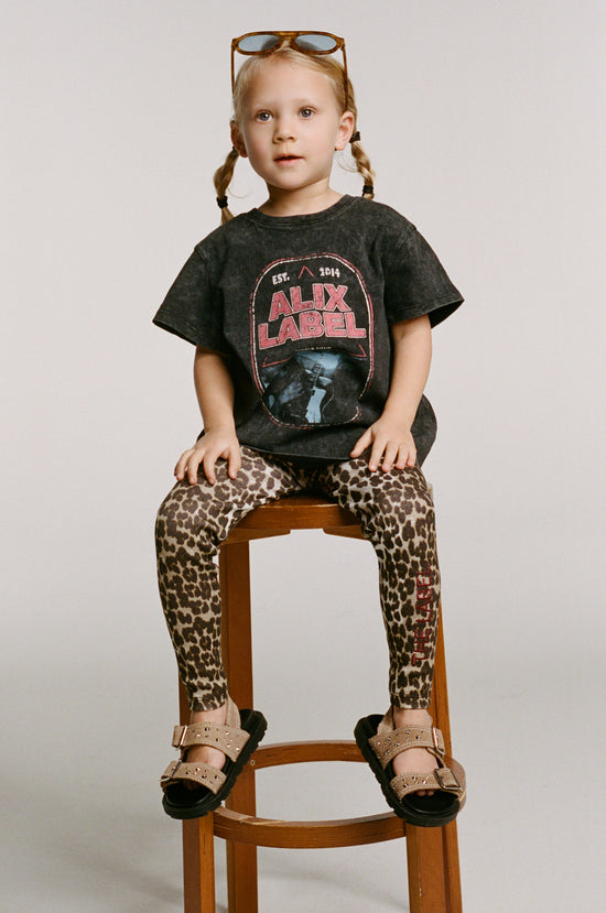 KIDS KNITTED BAND T-SHIRT