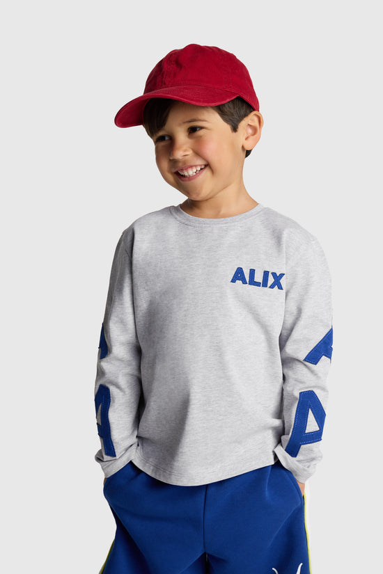 KIDS KNITTED PATCHES LONG SLEEVE
