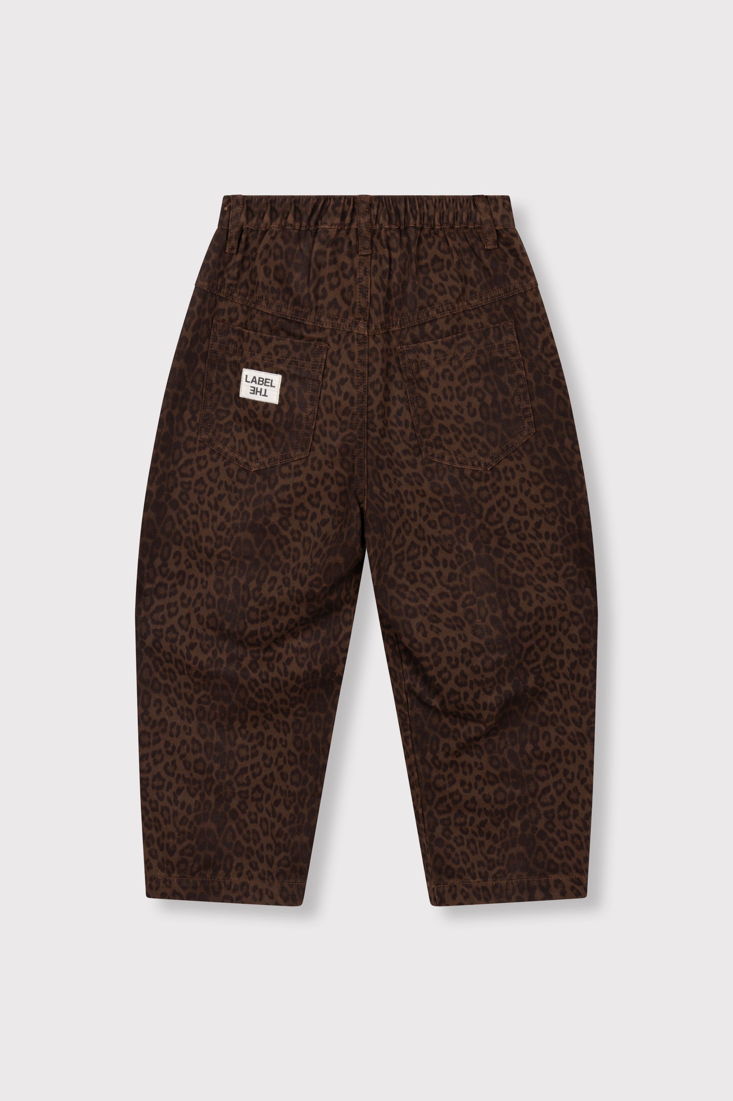 Leopard cargo pants