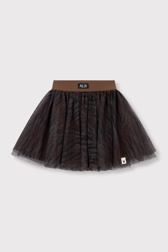 tiger tule skirt