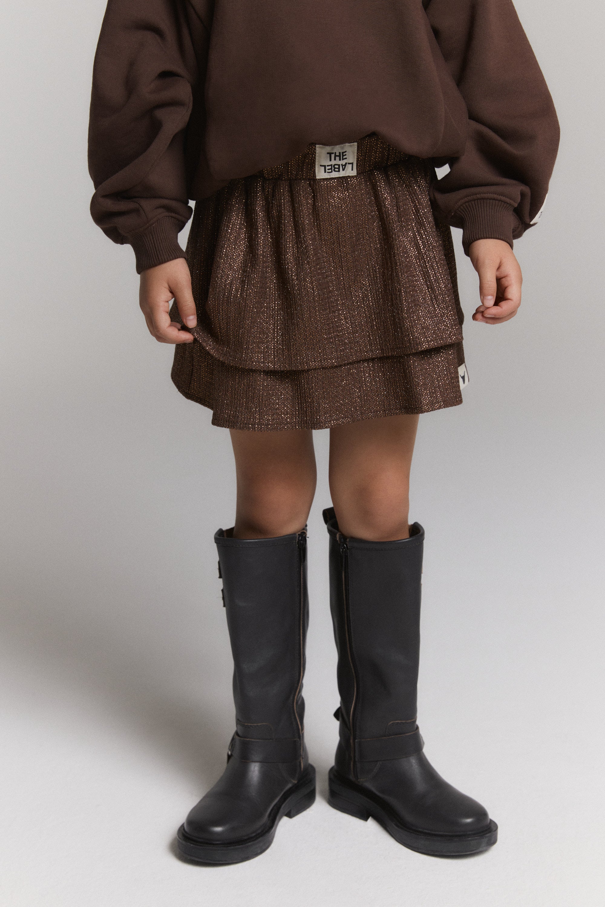 shiny skirt