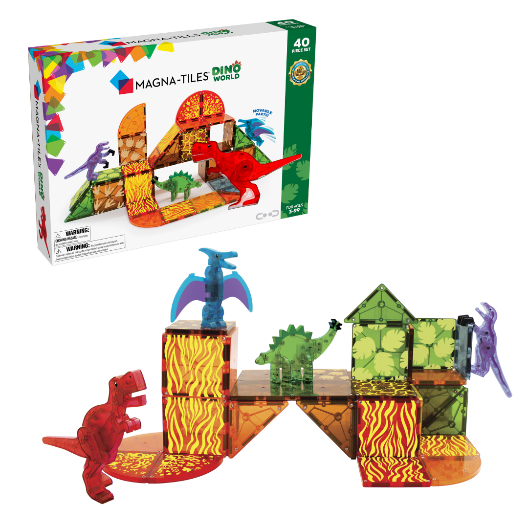 Magna Tiles Dino World 40 piece set
