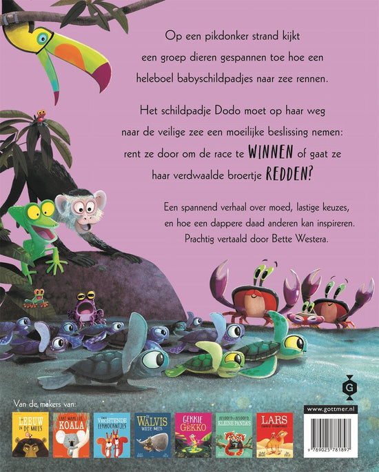 schiet op, schildpadjes