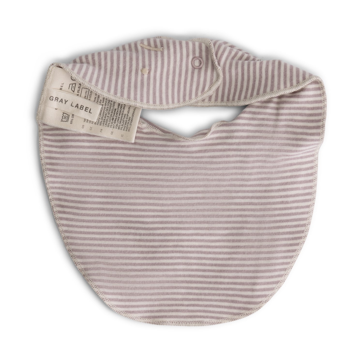 Baby Bib - Berry Cream