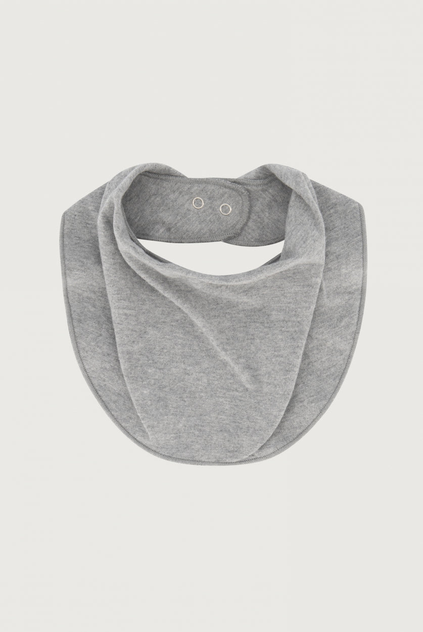 Baby Bib - Grey Melange
