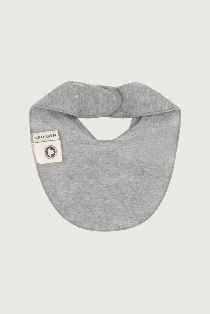 Baby Bib - Grey Melange