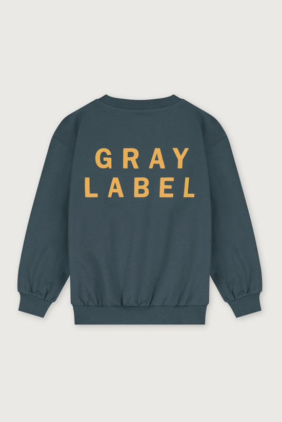 Logo Dropped Shoulder Sweater GOTS