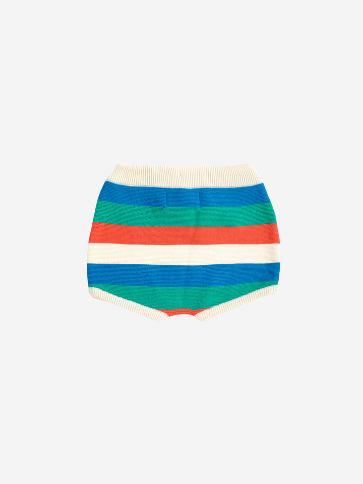 Bobo Choses - Striped knitted shorts