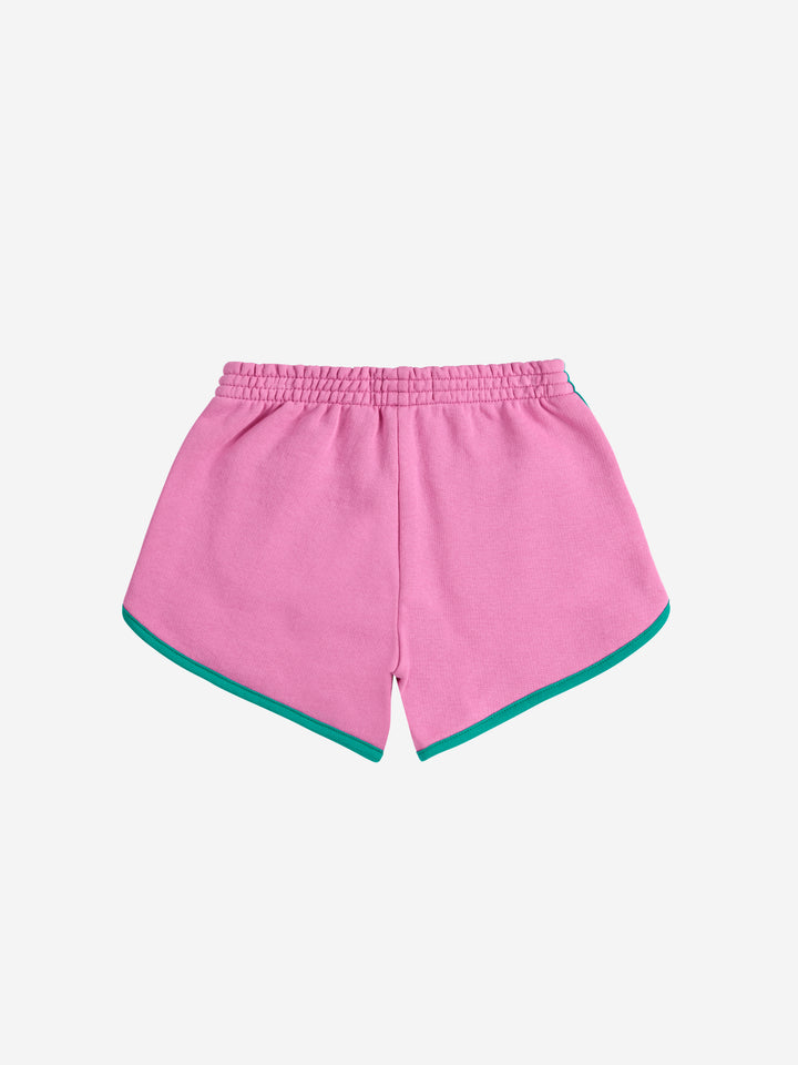 Bobo Choses - Pink color block shorts