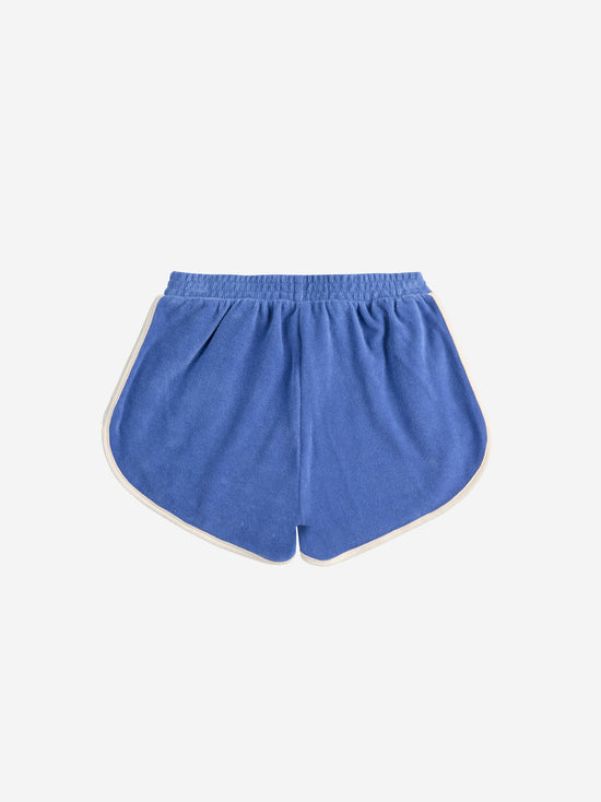 Bobo Choses - Smiling color block terry cloth shorts