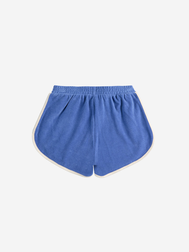 Bobo Choses - Smiling color block terry cloth shorts