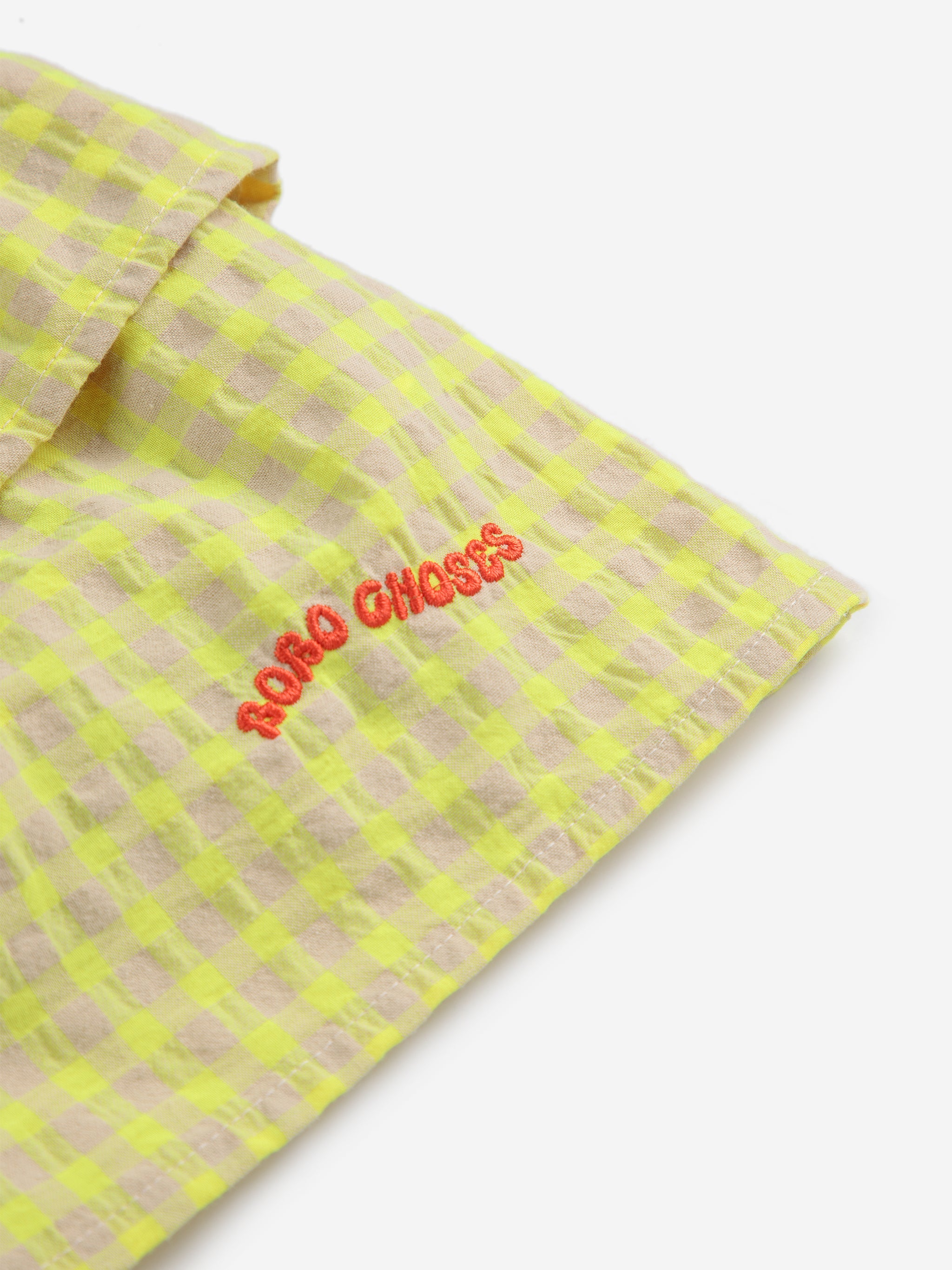 Bobo Choses - Vichy ruffle skirt