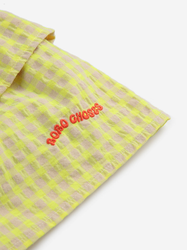 Bobo Choses - Vichy ruffle skirt