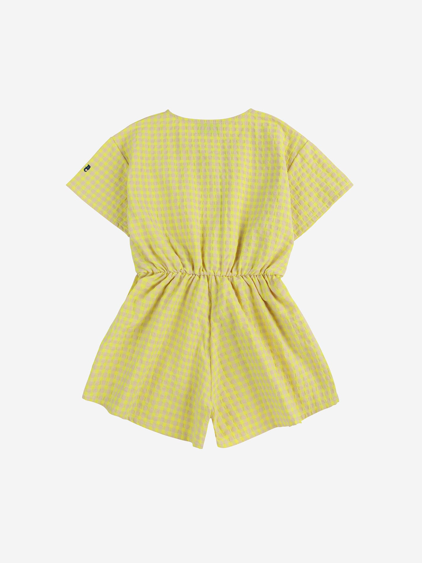 Bobo Choses - Vichy woven playsuit
